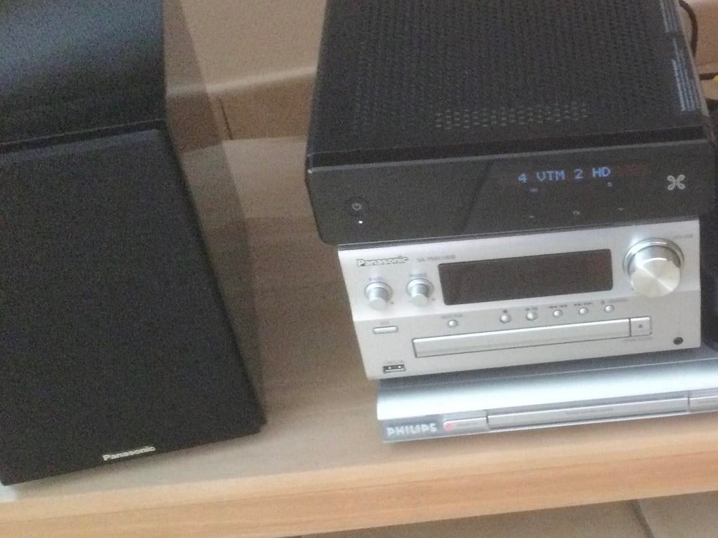 Radio/cd speler Panasonic, Enlèvement, Utilisé, Haut-parleurs, Autres marques