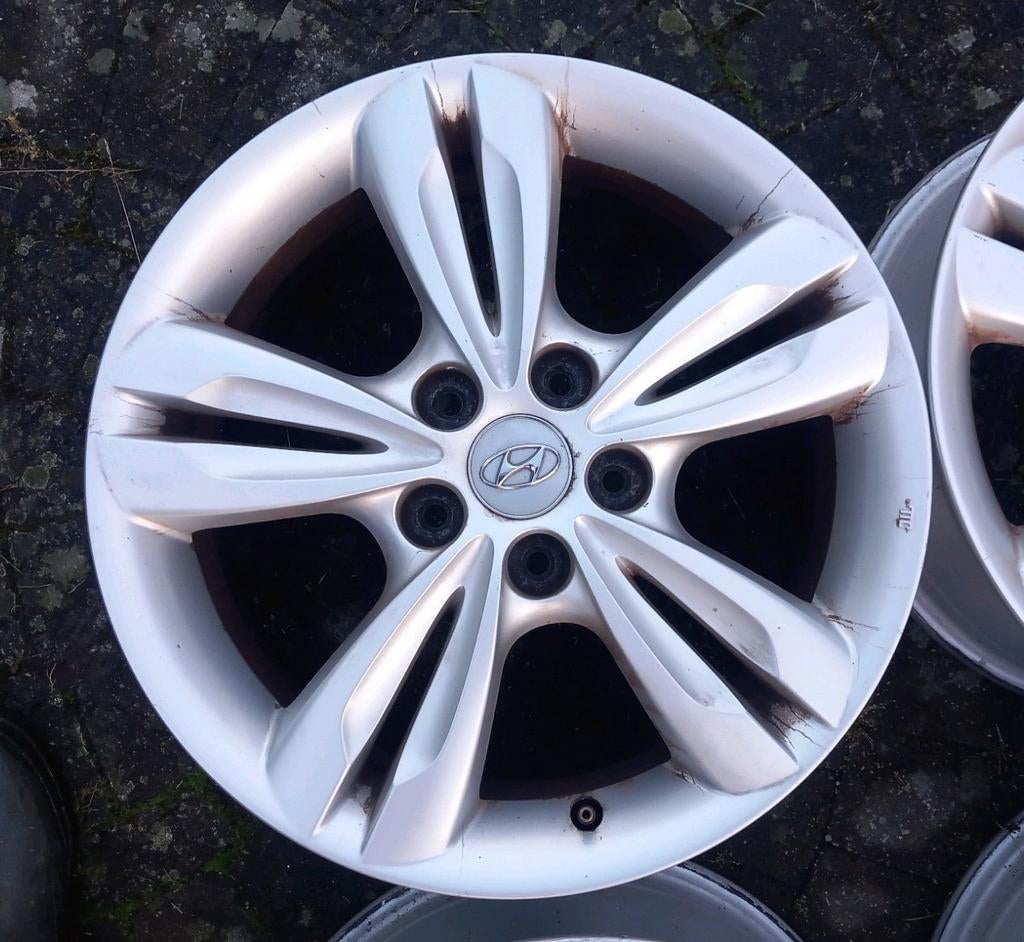 Velgen alu Hyundai Tucson IX35 17inch 5x114 ET48 🚖, Ophalen