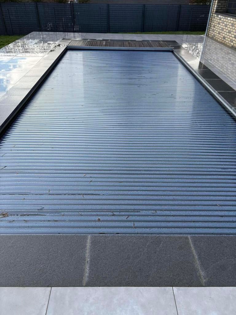 Volet solaire lame polycarbonate piscine, Enlèvement