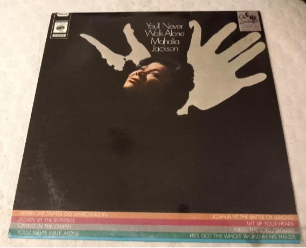 Vinyl LP Mahalia Jackson You'll never walk alone gospel pop, Ophalen of Verzenden, 12 inch
