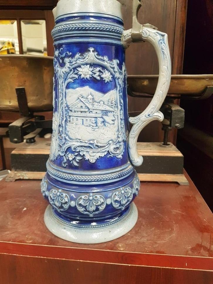 Cruche en pierre avec dessins, Enlèvement