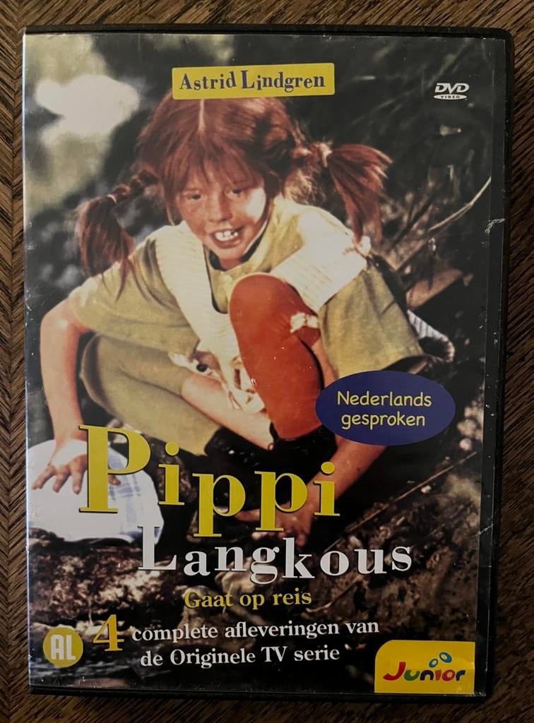 DVD Pippi Langkous gaat op reis, Cd's en Dvd's, Alle leeftijden, Ophalen of Verzenden, Zo goed als nieuw