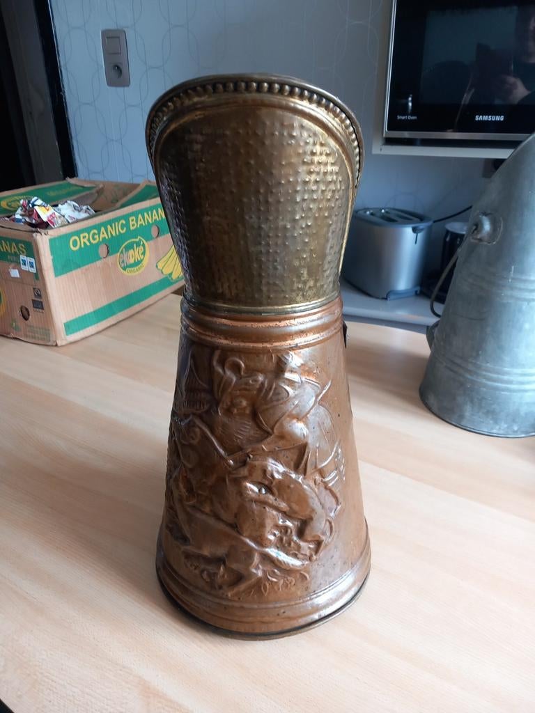 Charbonnière cuivre, Enlèvement, Cuivre