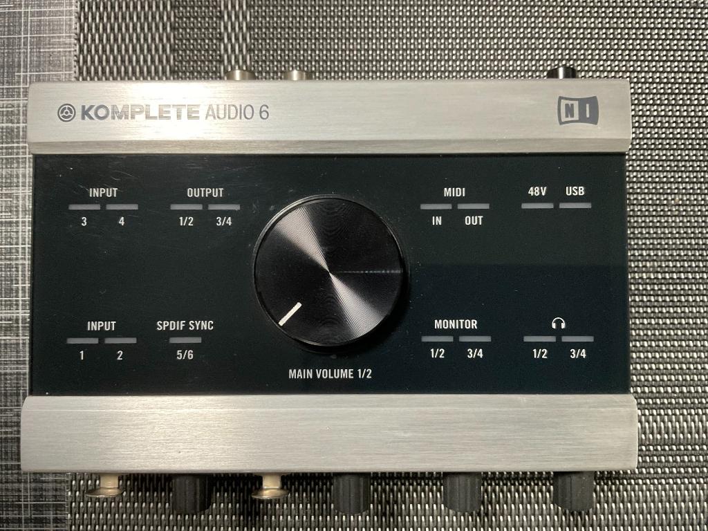 NATIVE KOMPLETE AUDIO 6  INTERFACE, Muziek en Instrumenten, Ophalen of Verzenden, Gebruikt