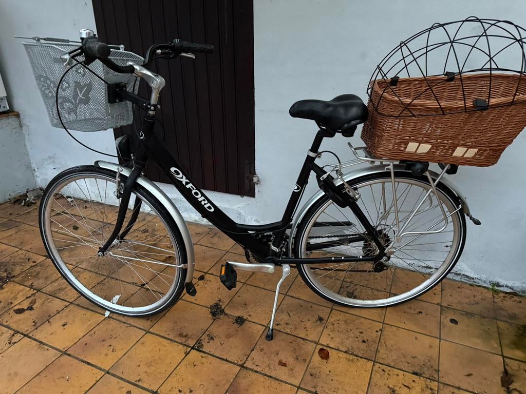 Vélo Oxford pour femme avec porte-chien, Vélos & Vélomoteurs, Enlèvement, Comme neuf, Autres marques, Panier