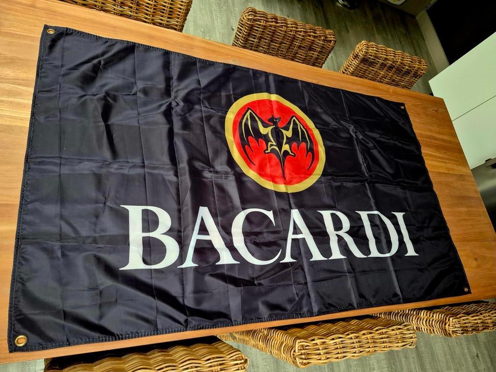 Bacardi vintage XL vlag, Verzamelen, Merken en Reclamevoorwerpen, Ophalen of Verzenden