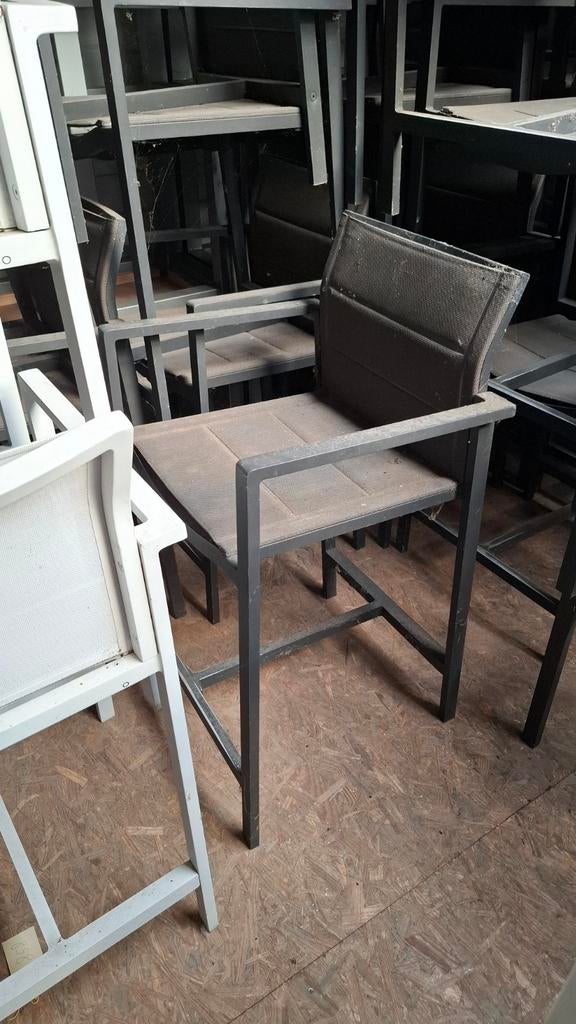 62 terras horeca design DIPHANO outdoor barkrukken, Ophalen of Verzenden, Gebruikt