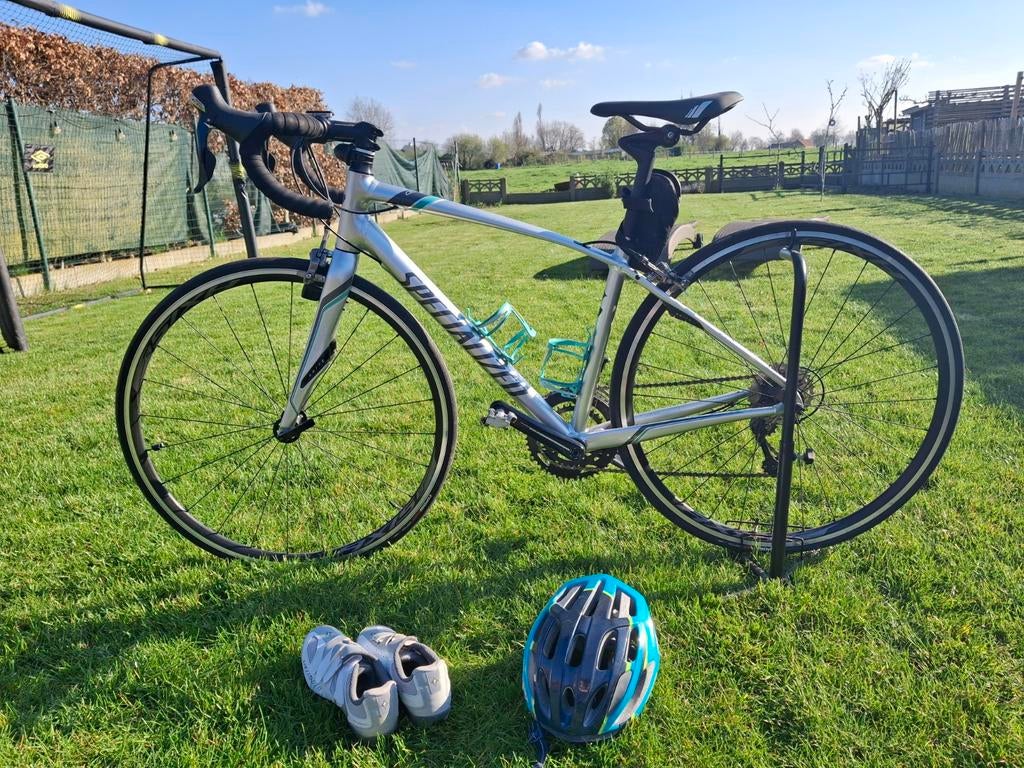 Specialized koersfiets, Ophalen, Zo goed als nieuw, Helm