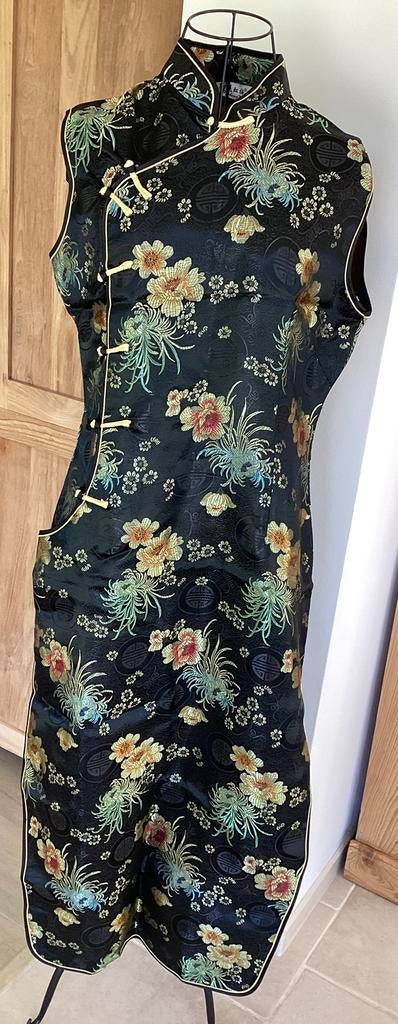 Chinese damesjurk, Ophalen of Verzenden, Zo goed als nieuw, Maat 38/40 (M)