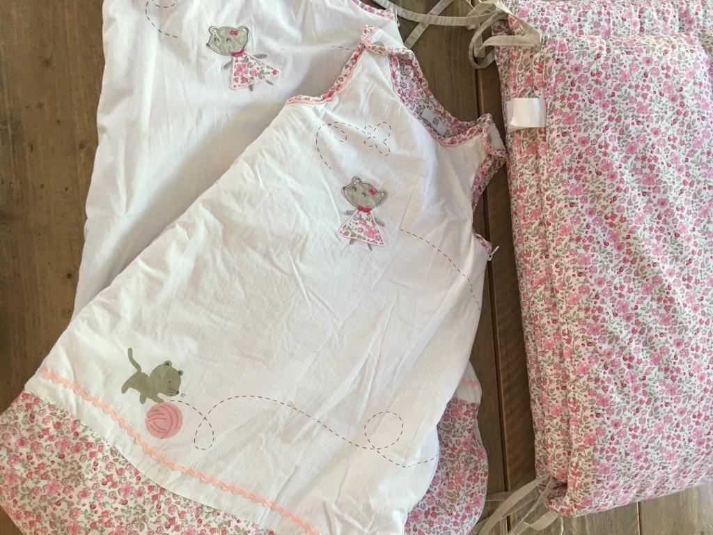 Redoute, BEDRAND + bijpassende slaapzakjes 0-6ma en 6-18ma, Ophalen of Verzenden, Zo goed als nieuw, Minder dan 70 cm, Slaapzak