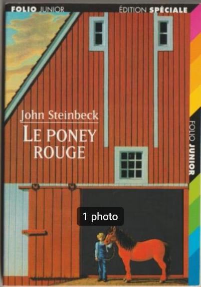 "Le poney rouge" John Steinbeck Edition spéciale (2003), Neuf, Enlèvement ou Envoi, Fiction général, John Steinbeck