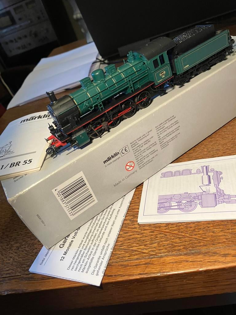 Marklin HO 37553 serie 81 SNCB AC Digital Mint, Enlèvement ou Envoi, Courant alternatif, Comme neuf, Locomotive