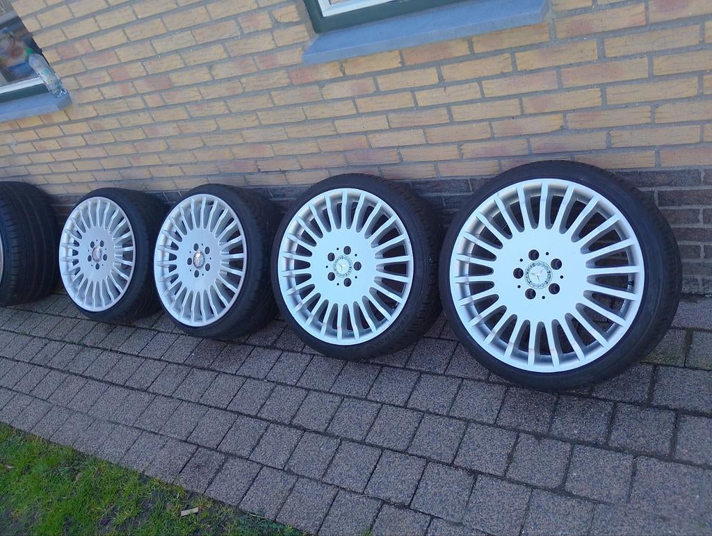 19 inch Mercedes S Klasse W221 originele velgen, Auto-onderdelen, Ophalen, 19 inch, Band(en)