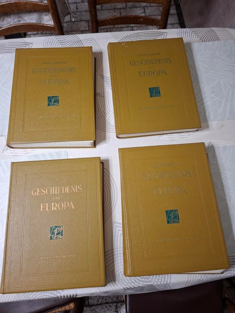 Henri Pirenne - De geschiedenis van Europa in 4 delen, Ophalen, Europa