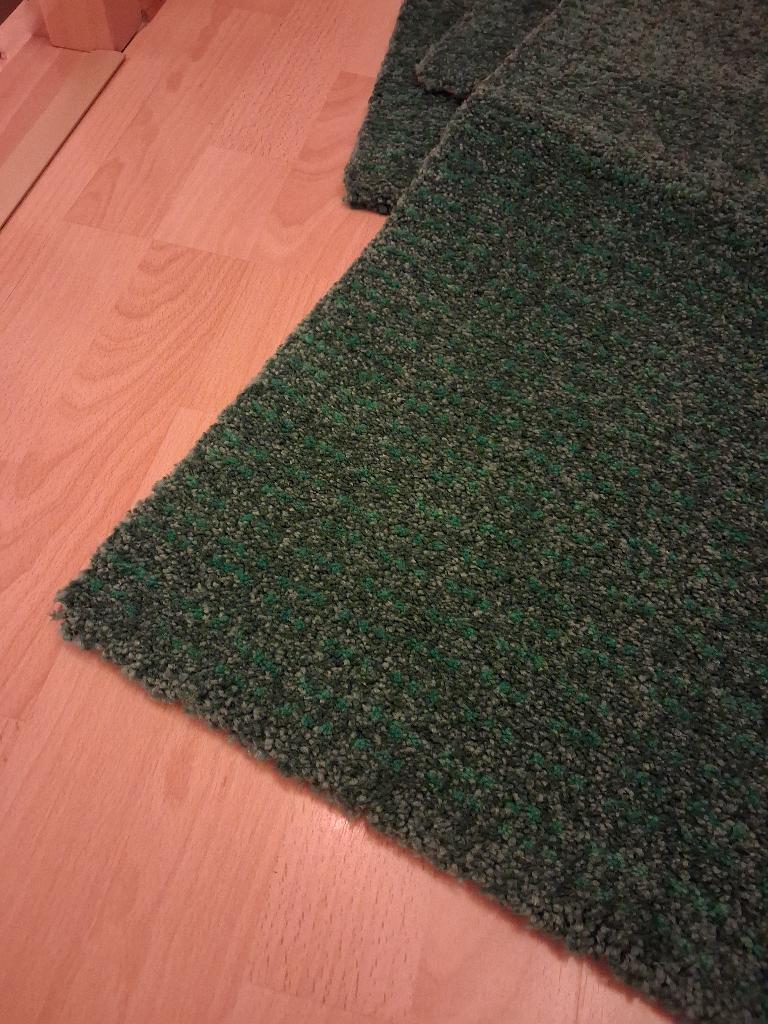 Tapis 90 x 60 (3), Enlèvement, Comme neuf, Vert, Rectangulaire