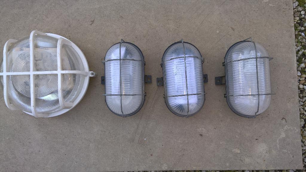 kelder of buitenverlichting, Tuin en Terras, Buitenverlichting, Nieuw, Hanglamp, Glas, Netvoeding, Ophalen