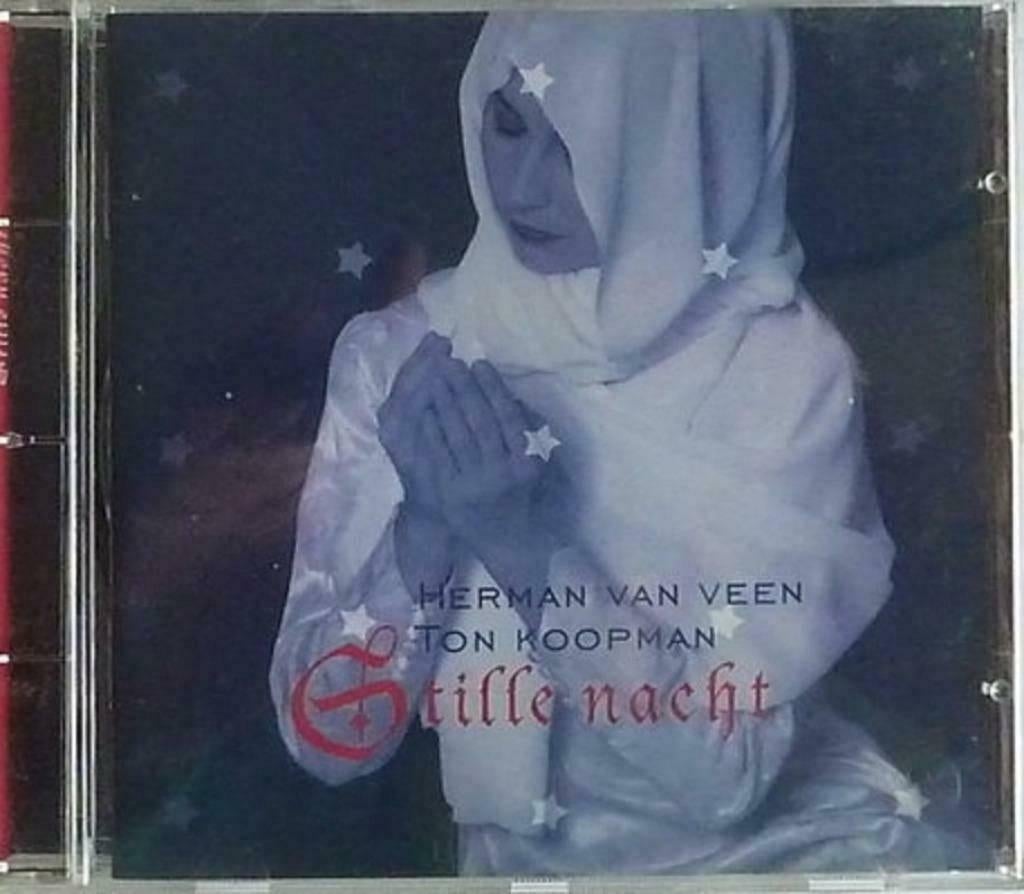 Herman van Veen & Ton Koopman - Stille nacht, Cd's en Dvd's, Ophalen of Verzenden, Zo goed als nieuw, Kerst