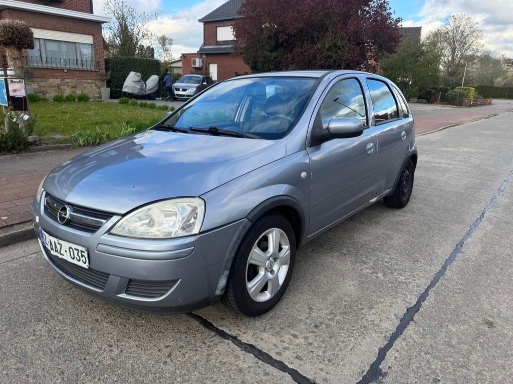 Opel corsa, Auto's, 4 deurs, Stof, Zwart, Bedrijf
