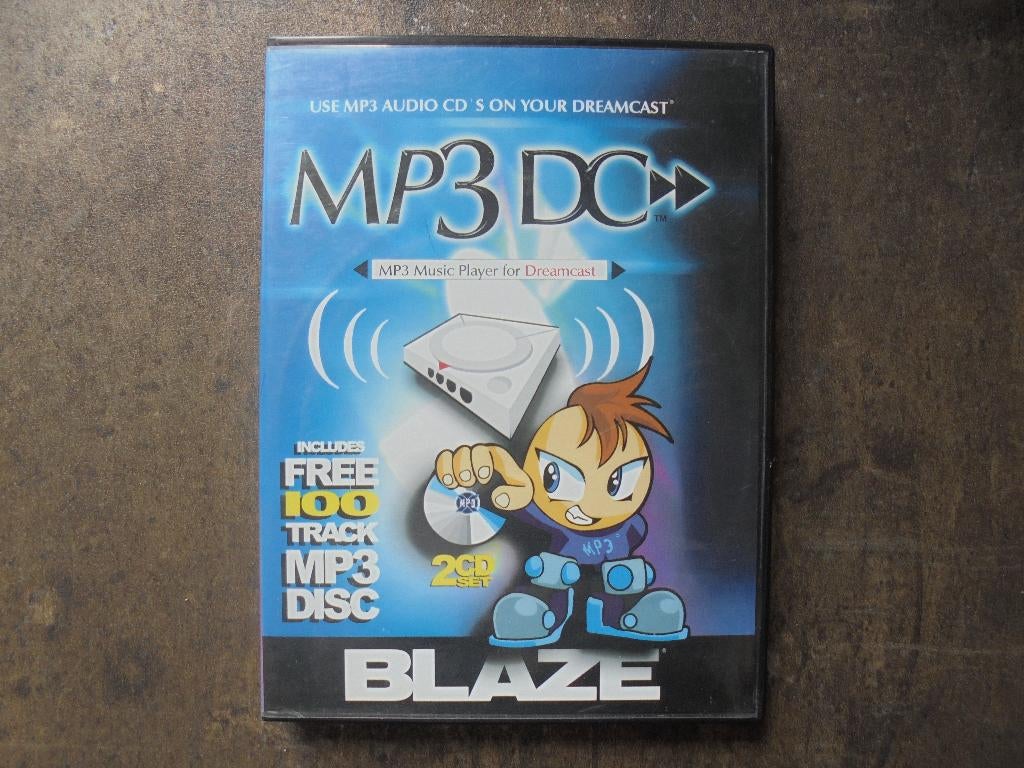 Blaze MP3 DC Player voor Sega Dreamcast (zie foto's), Gebruikt, Overige genres, 1 speler, Ophalen of Verzenden