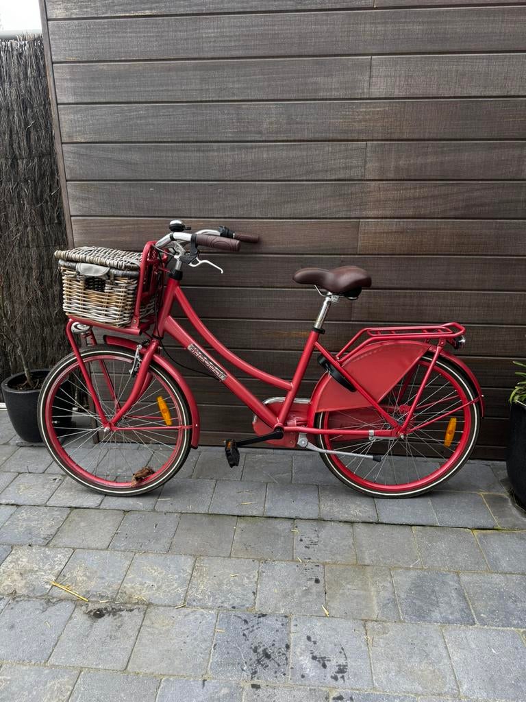 Meisjesfiets Popal 9-11j, Fietsen en Brommers, Ophalen, Zo goed als nieuw