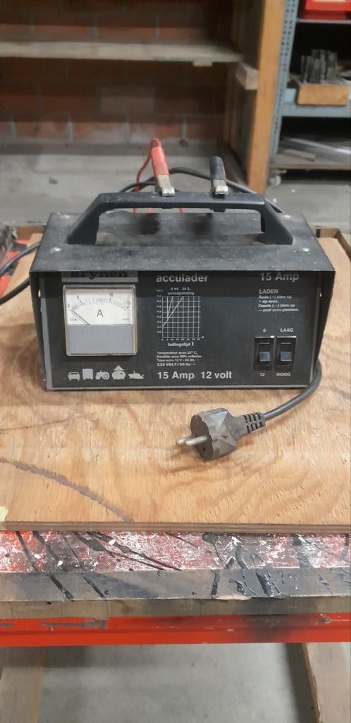 Batterijlader 12 volt, Ophalen