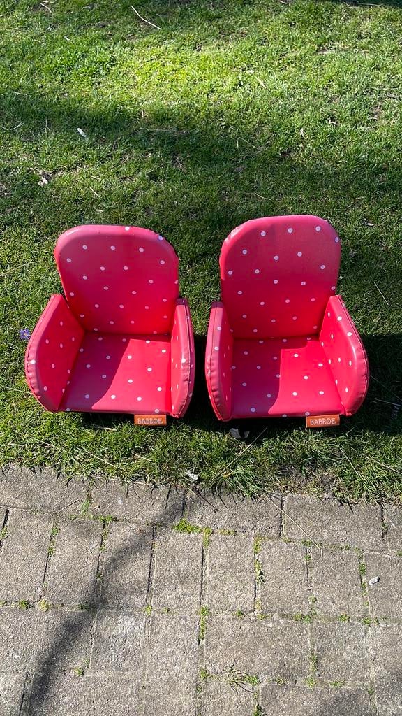 Babboe kinderzitjes, Ophalen, Gebruikt, 2 kinderen