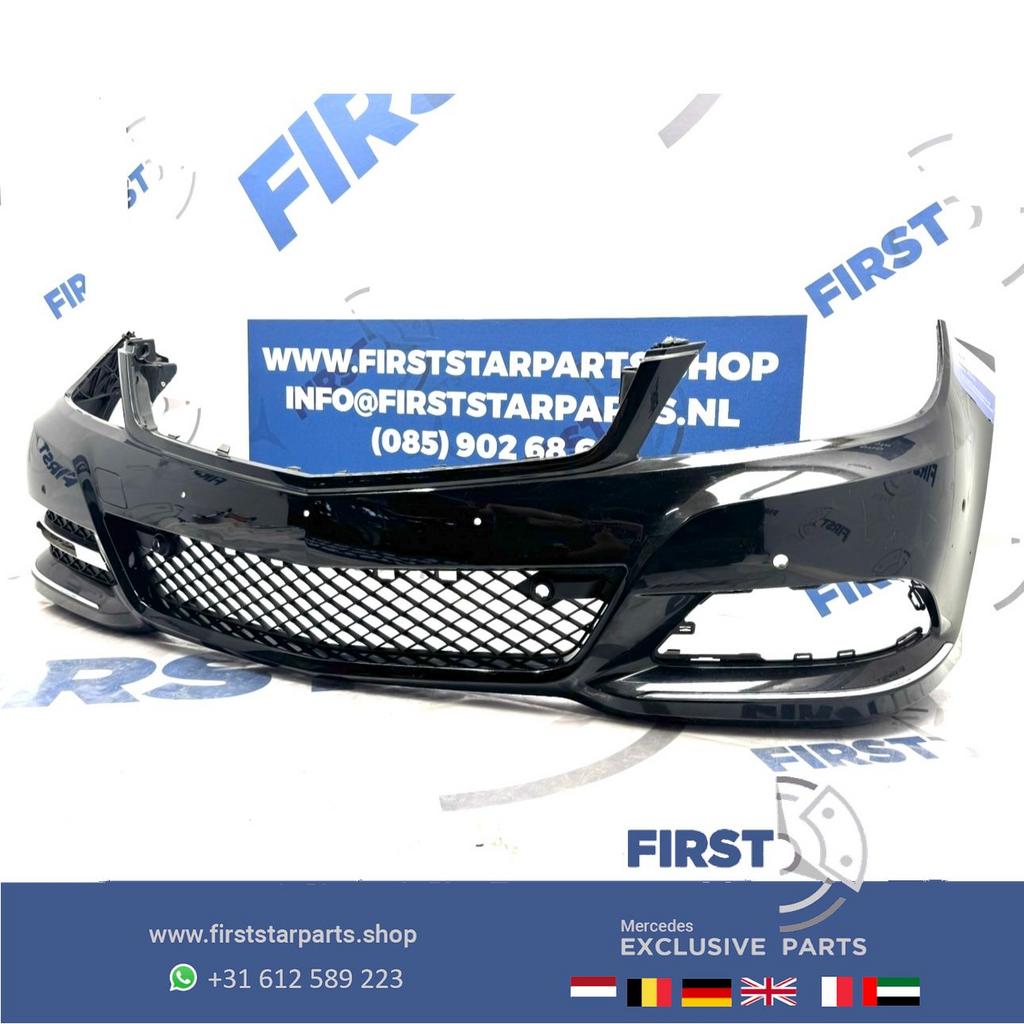 W204 C Klasse voorbumper zwart wit grijs bumper 2007-2014 or, Utilisé, -, Avant, -