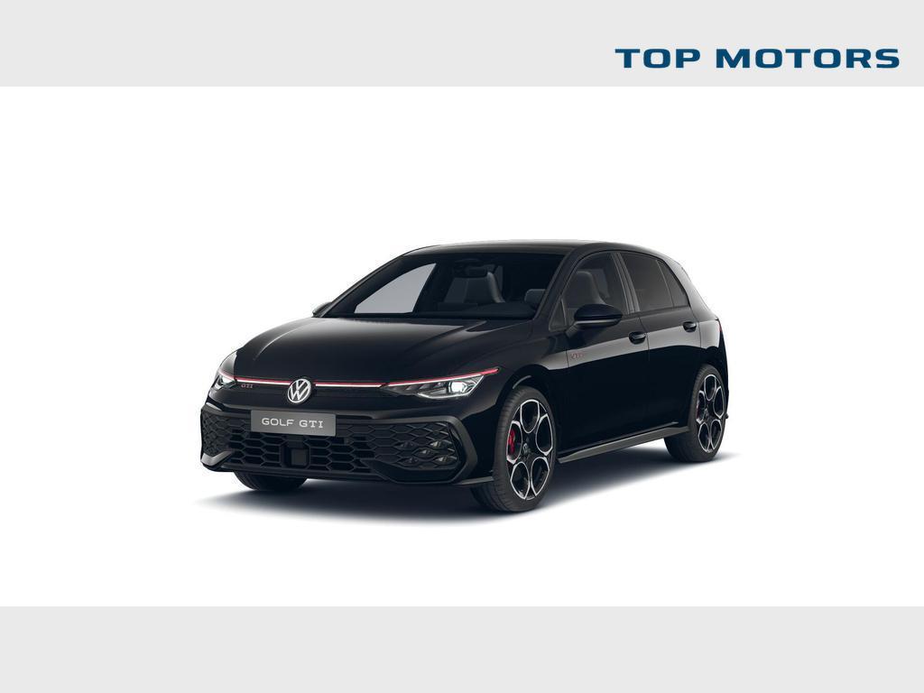 Volkswagen Golf VIII GTI Golf GTI 2.0 TSI  195 kW (265 pk) 7, Auto's, Automaat, Lederen bekleding, 164 g/km, Zwart