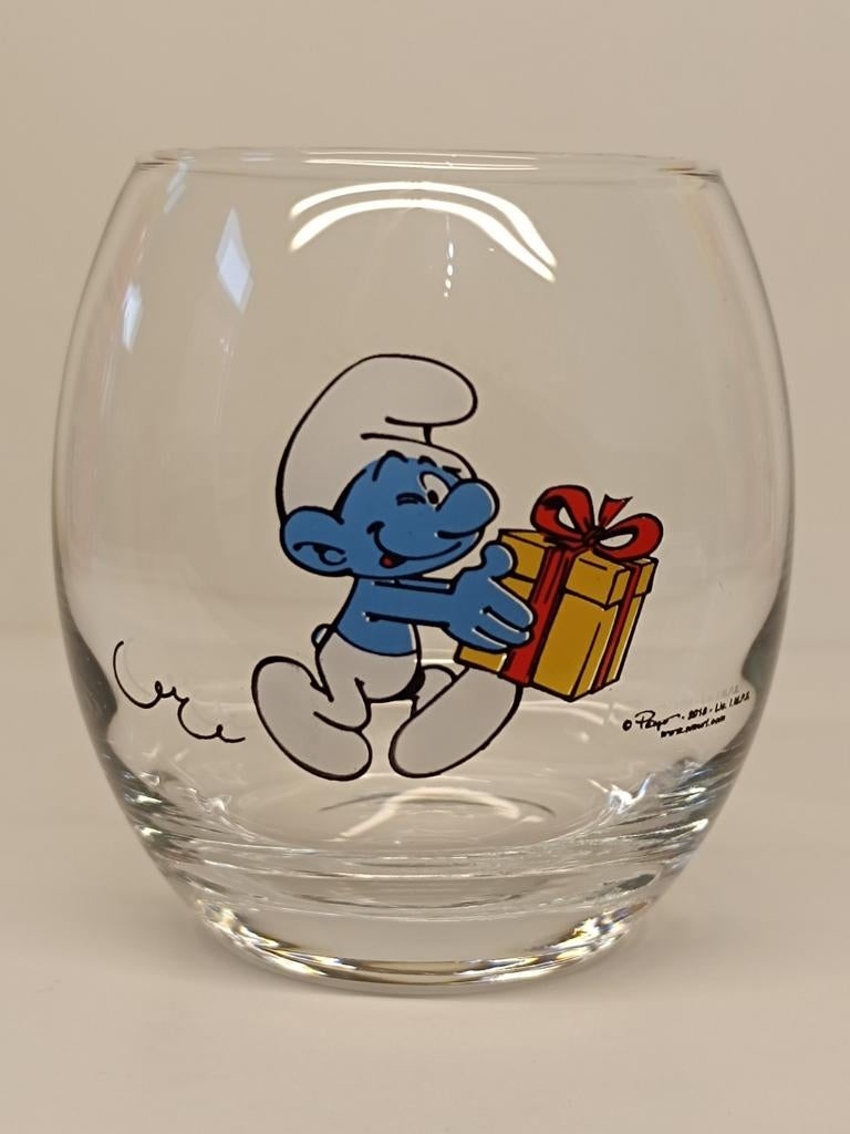 Smurfen Peyo Lolsmurf 2018 glas, Ophalen of Verzenden, Lolsmurf