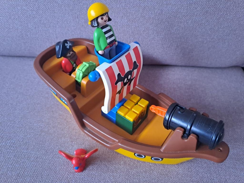 Playmobil 123 - Piratenschip, Kinderen en Baby's, Speelgoed | Playmobil, Ophalen