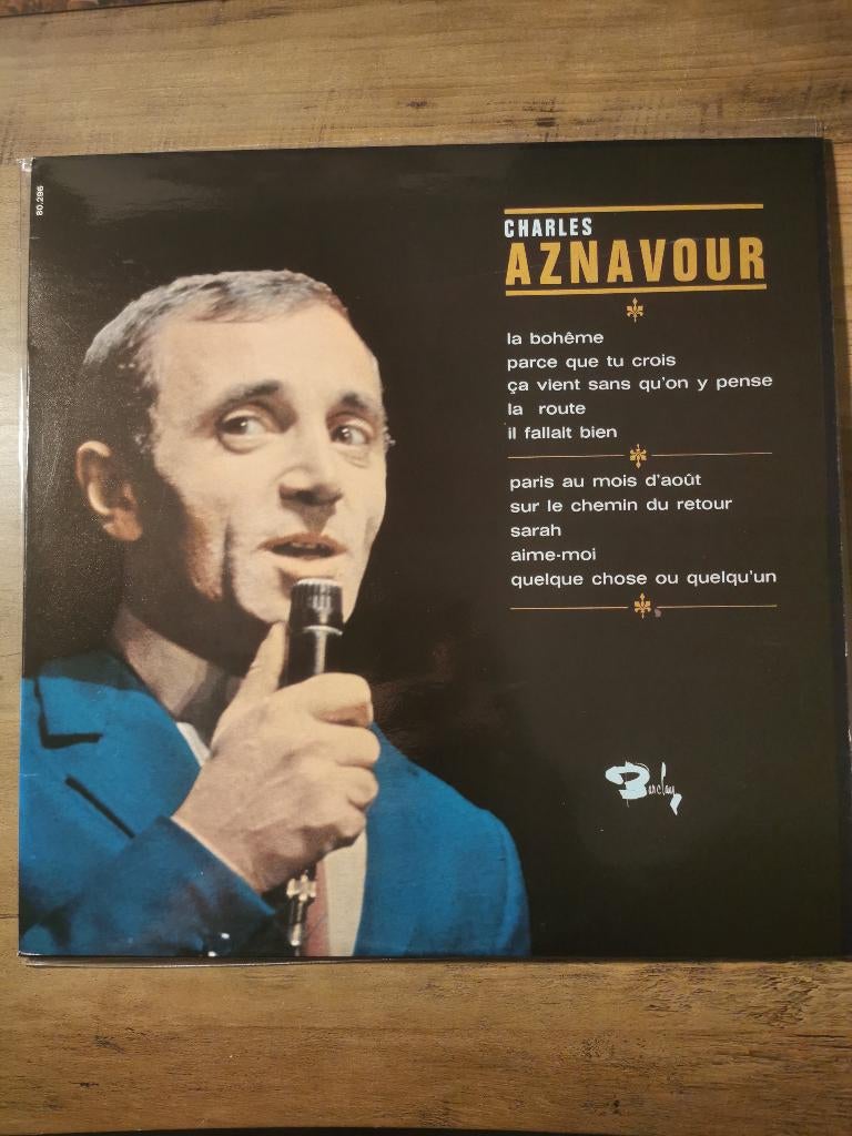 Charles Aznavour – Charles Aznavour, LP, Cd's en Dvd's, Vinyl | Pop, Ophalen, 1960 - 1969, Zo goed als nieuw, 12 inch