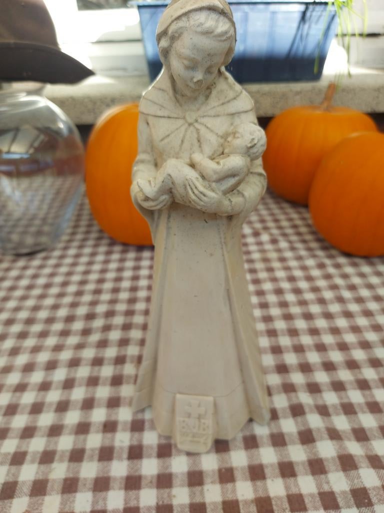 Maria beeld gips, Ophalen of Verzenden