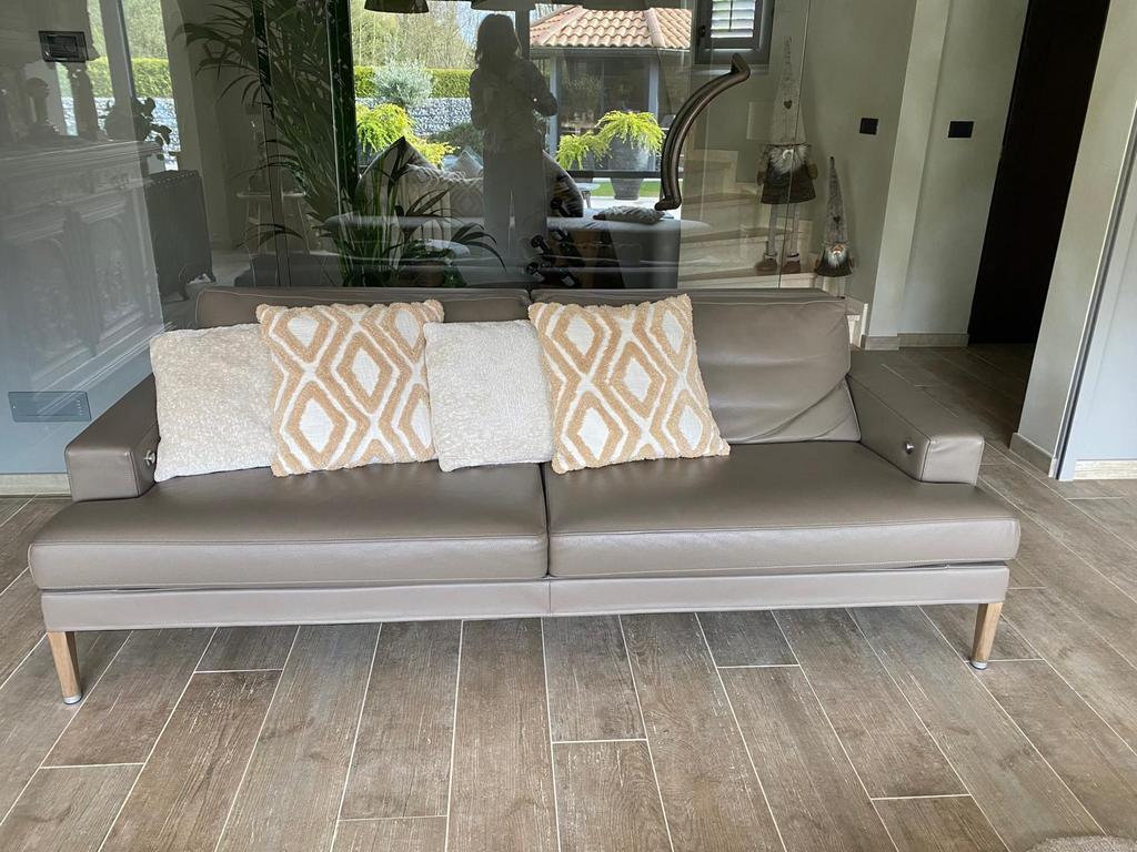 2 lederen zetels merk 'De Sede', Maison & Meubles, Canapés | Coins salons complets, Comme neuf, Enlèvement