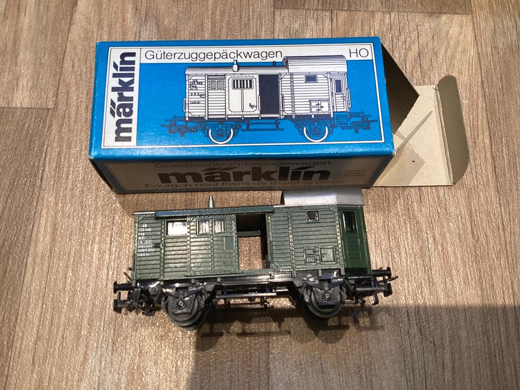 Marklin wagens deel 2, Enlèvement ou Envoi, Courant alternatif, Wagon, Comme neuf