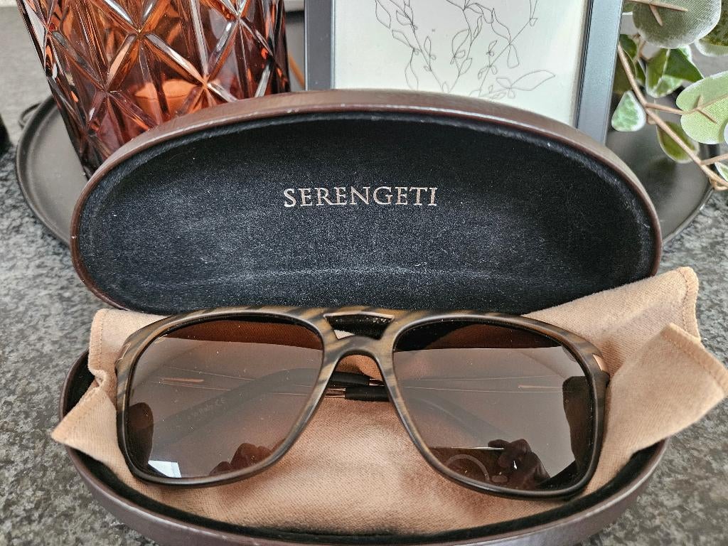 Zonnebril Heren, Neuf, Autres marques, Brun, Enlèvement