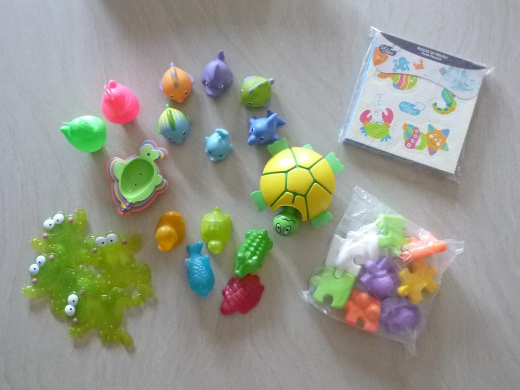 Lot de jeux de bain, Ophalen of Verzenden, Gebruikt