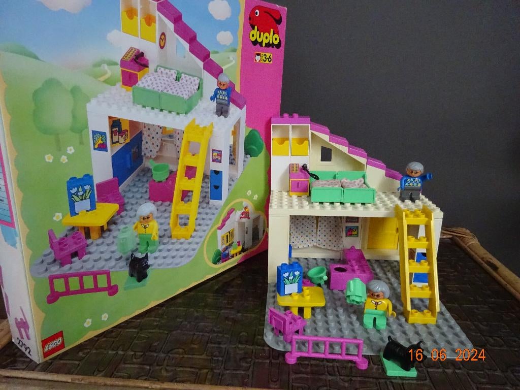 Duplo 2792 Grandma's House*VOLLEDIG*VINTAGE 1994*UNIEK*, Ophalen of Verzenden, Complete set, Duplo