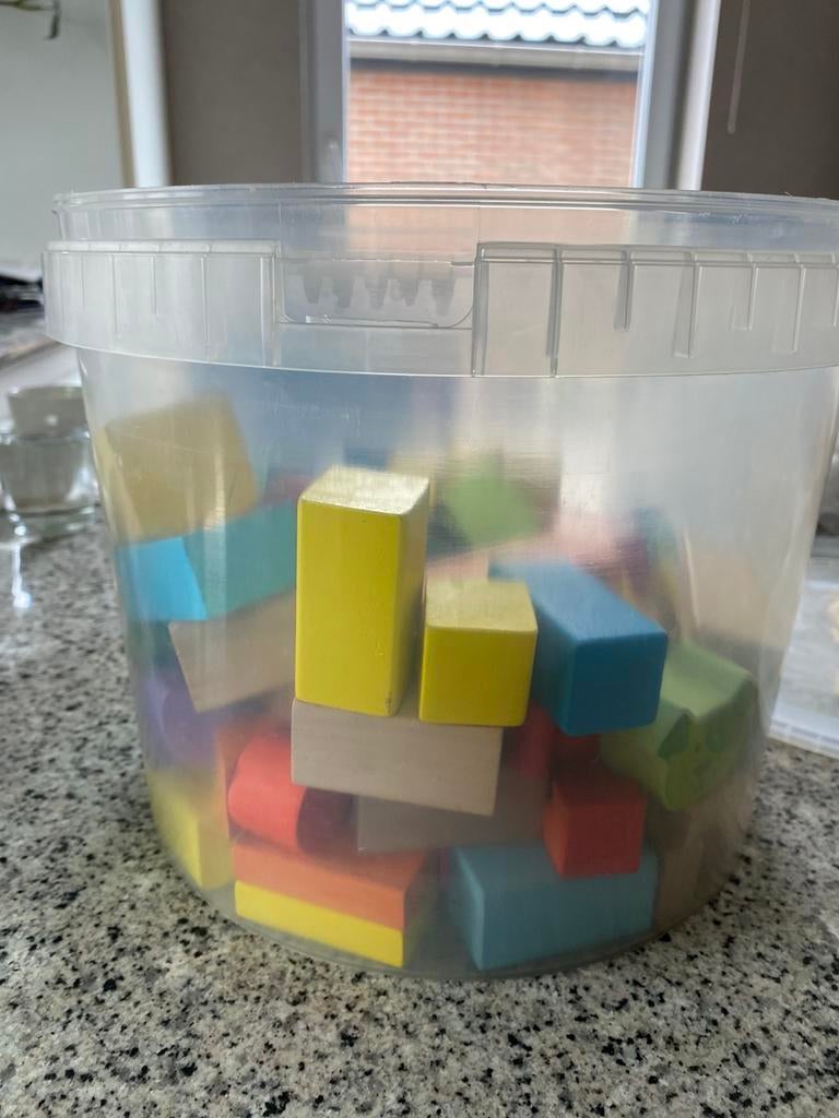 Blocs en bois, Enlèvement, Comme neuf