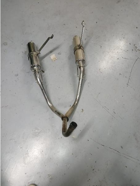 Échappement double Dax, Enlèvement, Comme neuf, Pot d'échappement, Jinchend Dax Replica