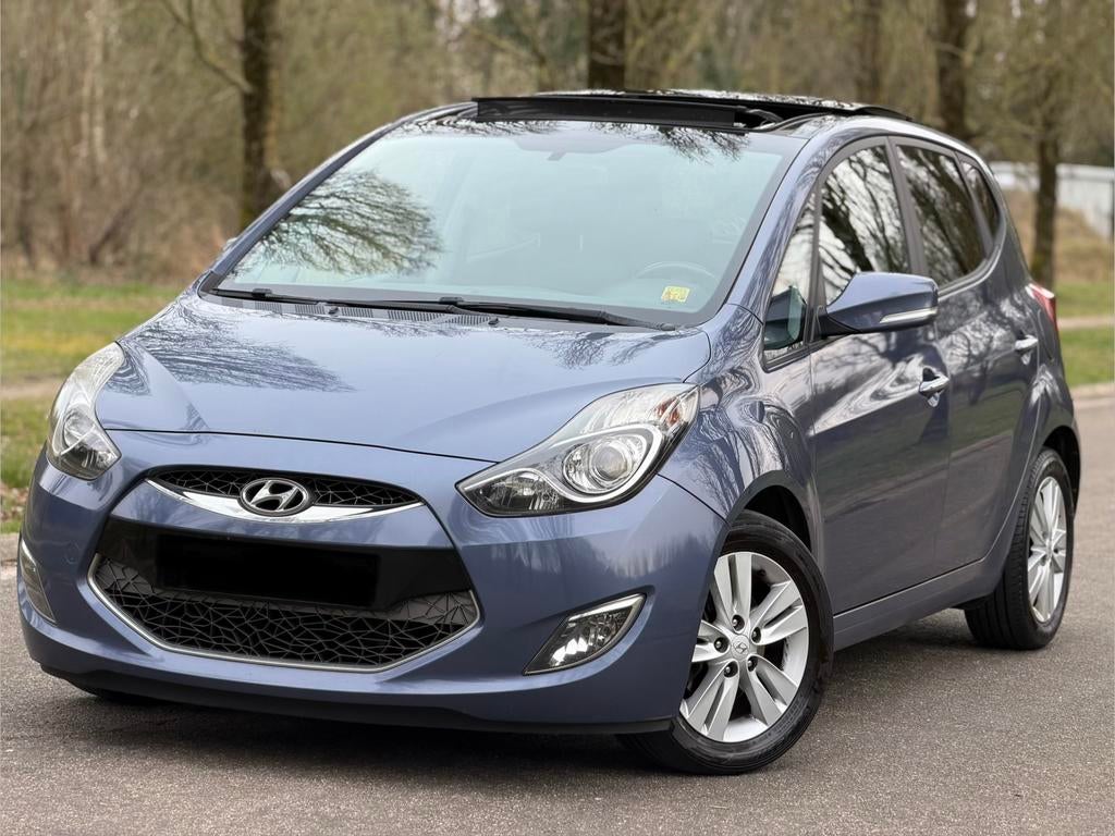 Hyundai ix20 1.4crdi met Panoramische dak! 1ste eigenaar, Auto's, Hyundai, Voorwielaandrijving, Stof, Zwart, 5 deurs