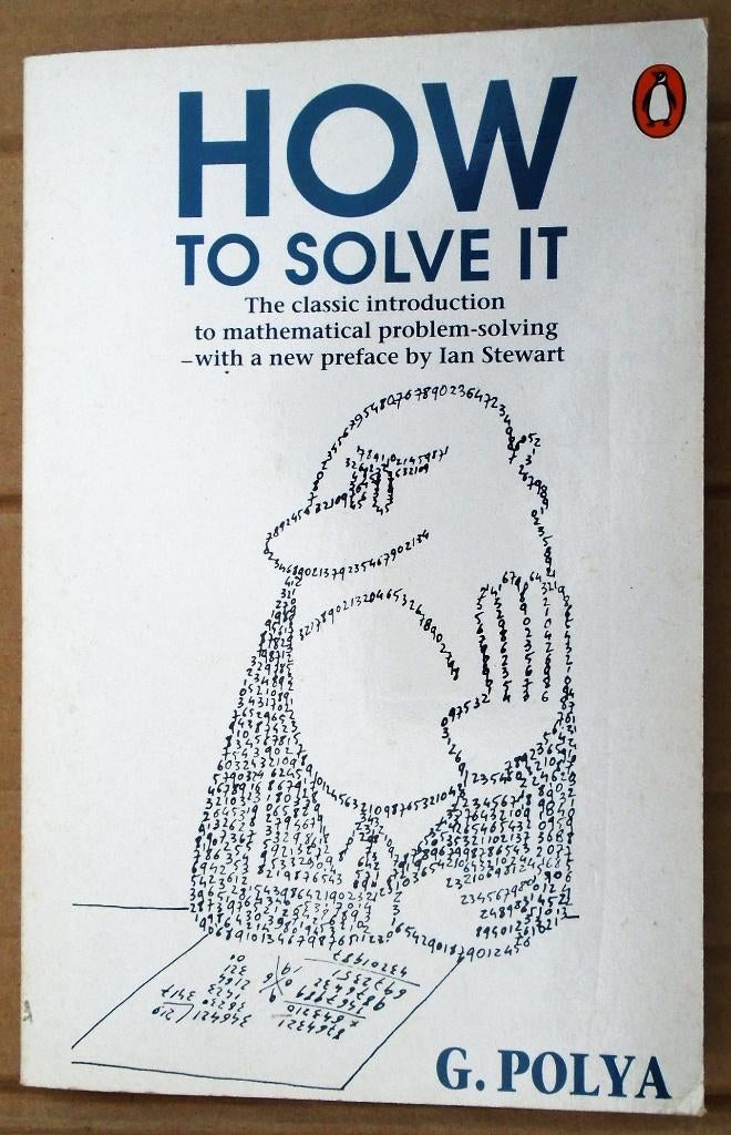 How to solve it - 1990 - G. Pólya (1887-1985), Livres, Enlèvement ou Envoi, Comme neuf, Autres niveaux, György Pólya (1887-1985)