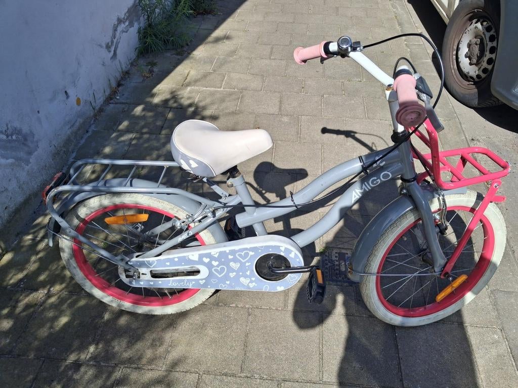 Fiets voor meisje 4-7 jaar, Ophalen