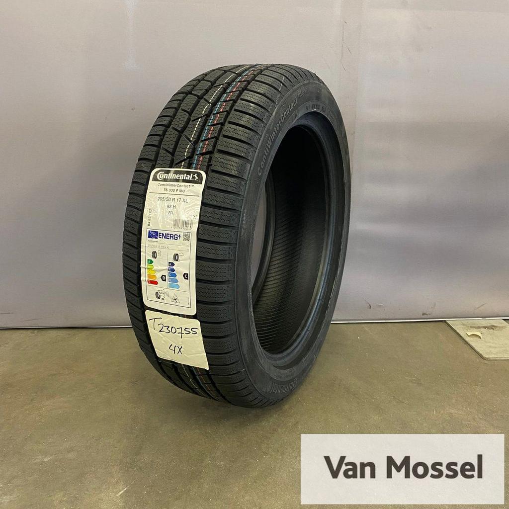 Continental ContiWinterContact TS830P 205/50/R17 93H, Gebruikt, -, -, 17 inch