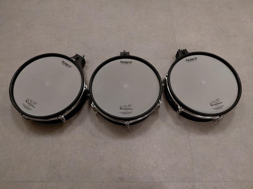 3 Roland PD-125 remblokken, Muziek en Instrumenten, Ophalen, Gebruikt, Roland, Elektronisch