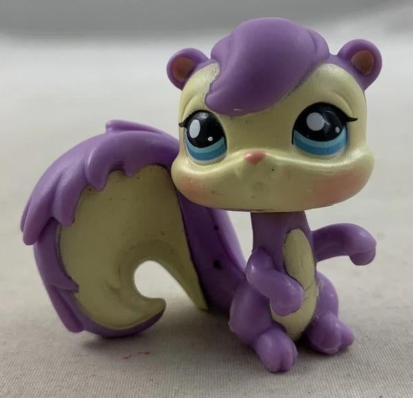 Littlest Pet Shop LPS 1567 Eekhoorn Hasbro 2007 Tubes 3-Pack, Verzamelen, Poppetjes en Figuurtjes, Verzenden, Zo goed als nieuw