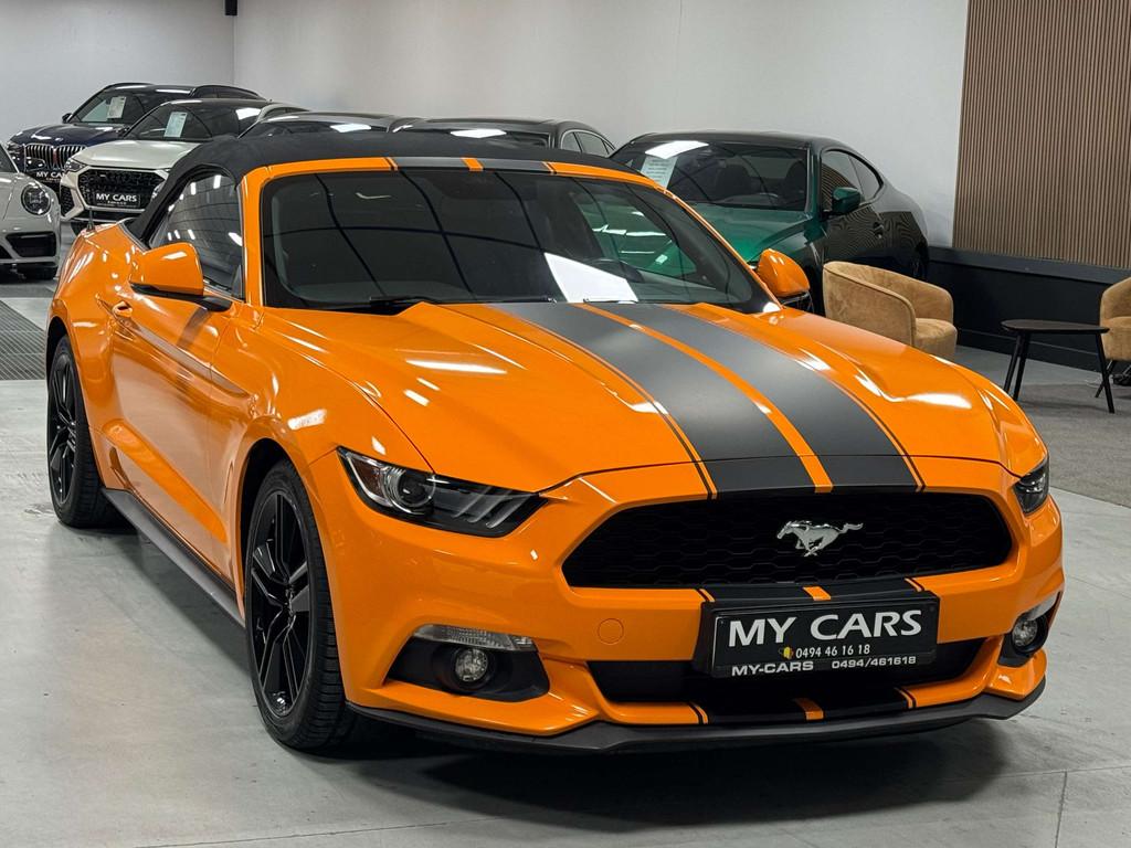 Ford Mustang 2.3 Clim Cuir Gps Camera Xenon Ja 19 Garantie 1, Auto's, Ford, Automaat, 4 zetels, Achterwielaandrijving, Gebruikt