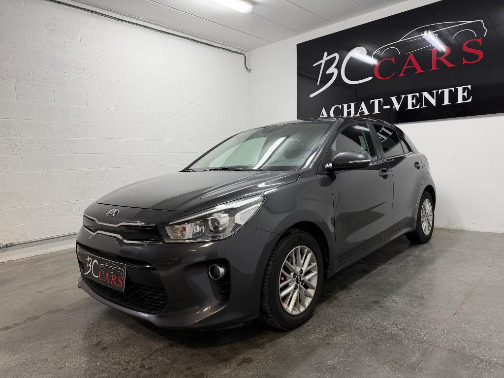 Kia Rio 1.2i*garantie*gps caméra clim auto jante, Autos, Entreprise, Boîte manuelle, 5 portes, Rio