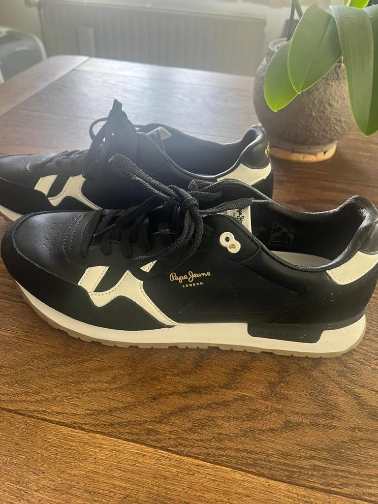 Schoenen pepe jeans london 44, Ophalen, Zo goed als nieuw, Zwart