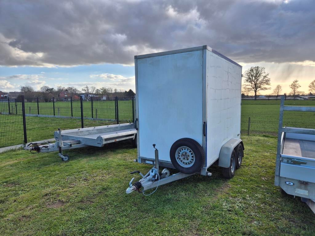 Hapert gesloten aanhangwagen 2000kg, Auto diversen, Aanhangers en Bagagewagens, Ophalen