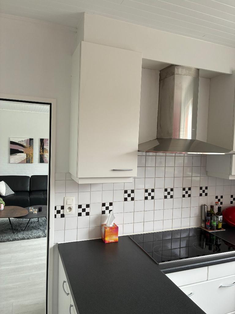 Keuken, Huis en Inrichting, Keuken | Complete keukens, Ophalen, Gebruikt, Wit, Hoekkeuken